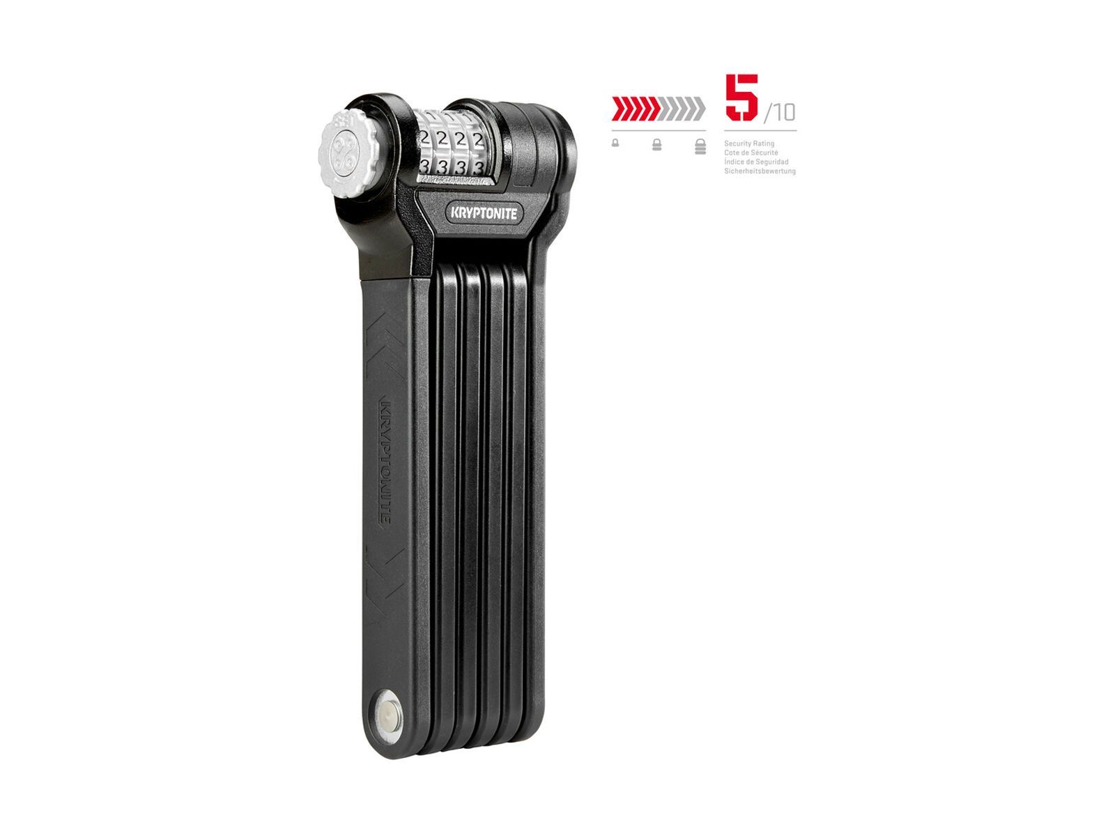 Kryptonite Keeper 585 Combo Faltschloss, black - Bild 2