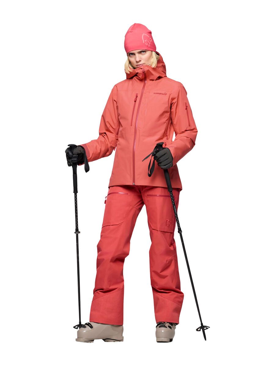Norrona lofoten Gore-Tex Insulated Jacket W's, deep sea coral - Bild 8