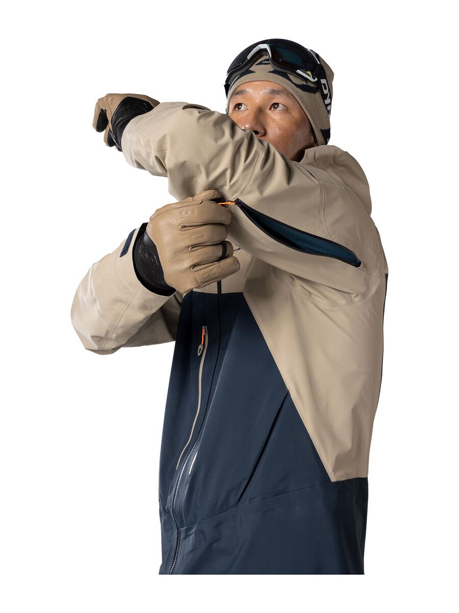 Dynafit Free Gore-Tex Jacke Herren, rock khaki - Bild 5