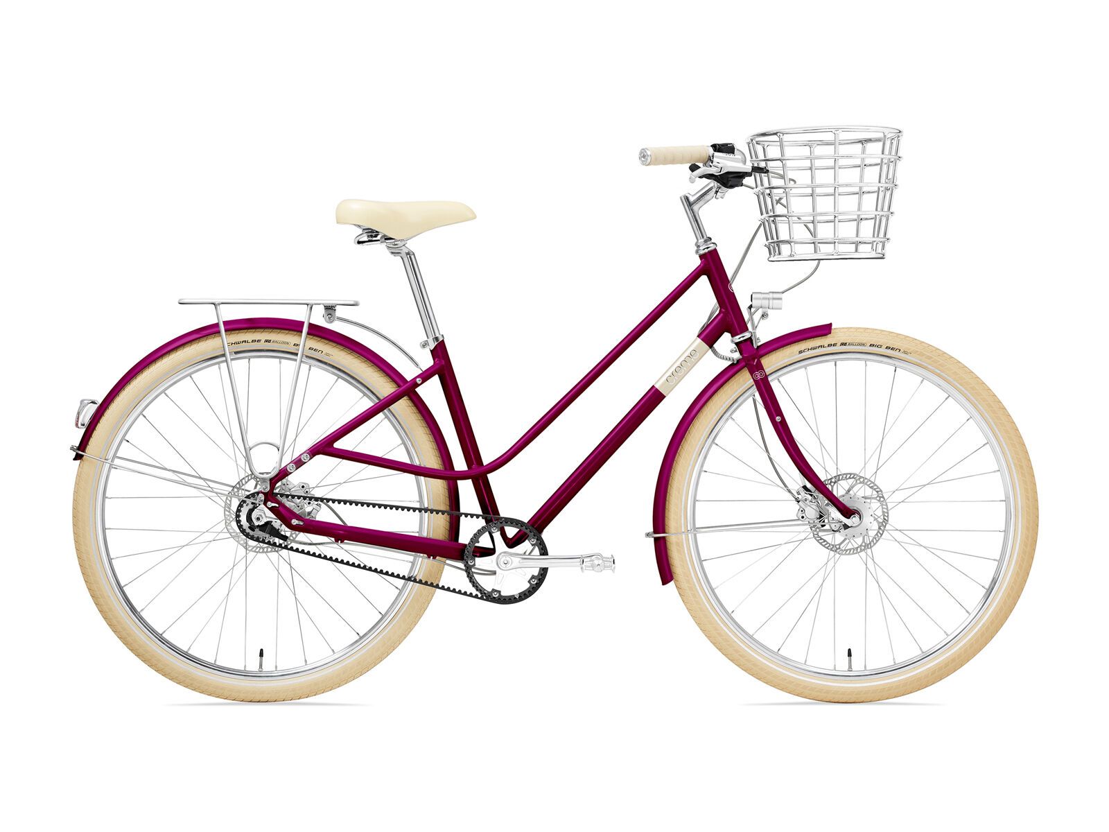 Creme Cycles Eve 8, burgundy - Bild 1