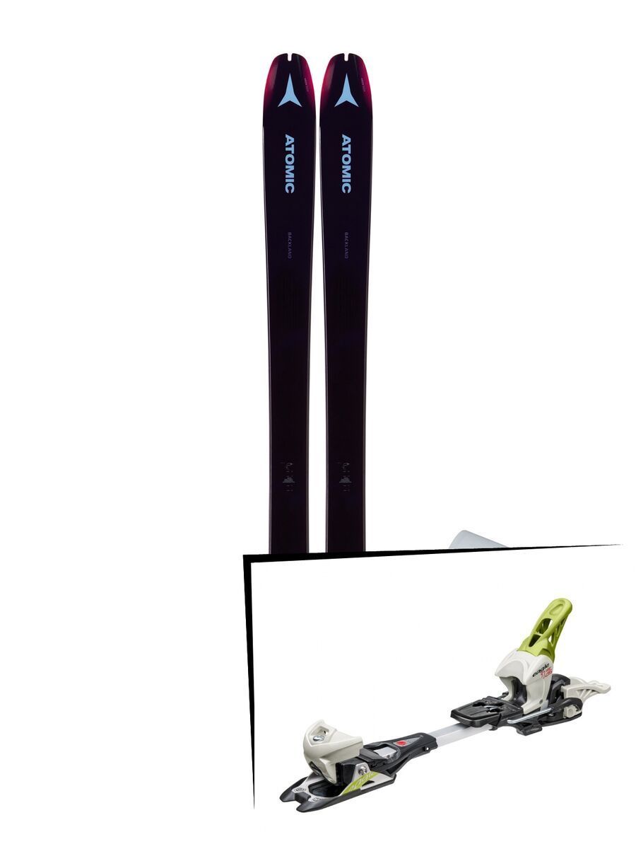Set: Atomic Backland 85 W + Hybrid Skin 85 2019 + Fritschi Diamir Eagle 12 lemongrass - Bild 1