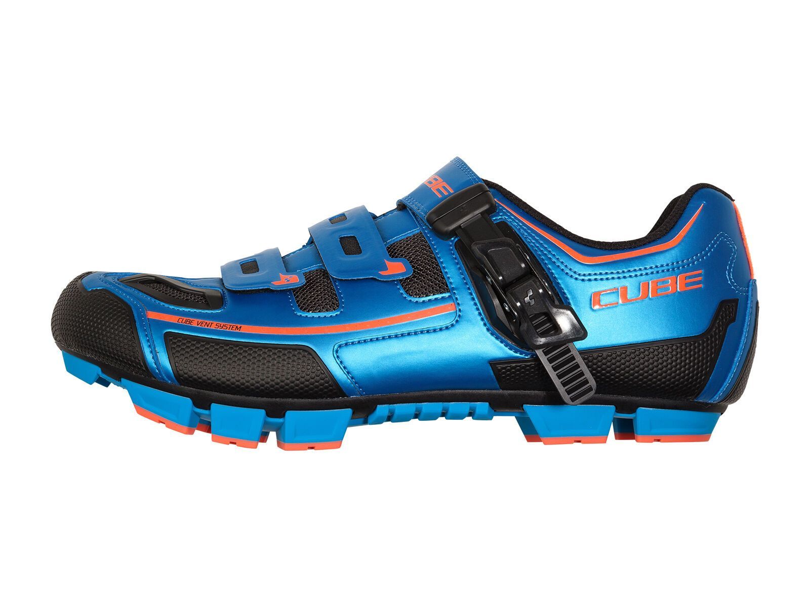 Cube Schuhe MTB Pro, blue´n´flashred - Bild 4