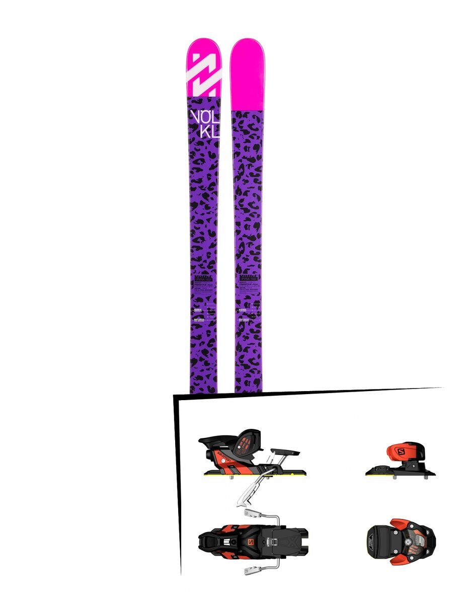 Völkl Set: Pyra 2016 + Salomon Warden MNC 13 - Bild 1