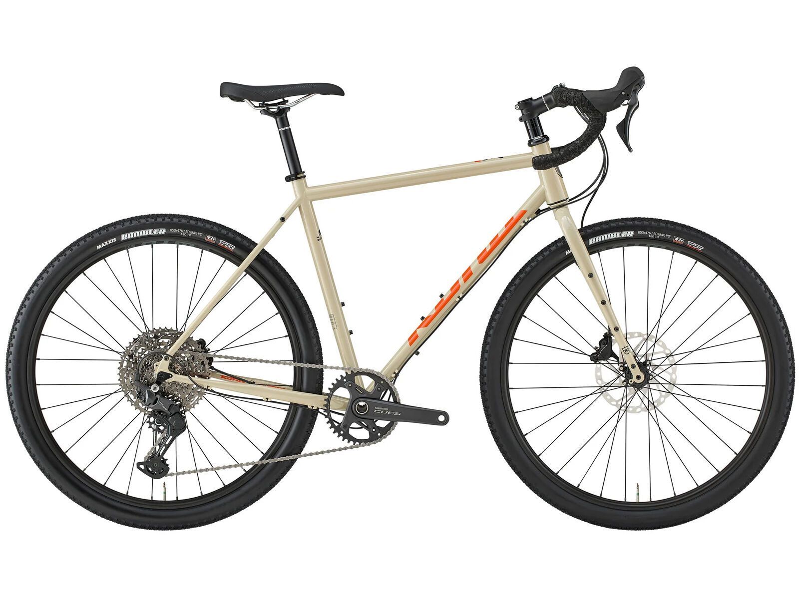 Kona Rove DL - 650B, gloss mocha w/ orange - Bild 1