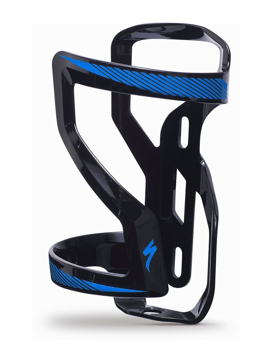 Specialized Zee Cage II - Left, black/neon blue - Bild 1