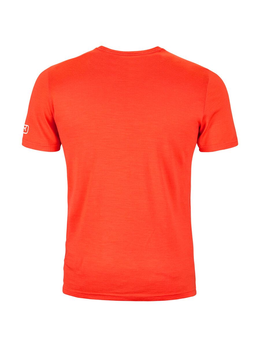 Ortovox 185 Merino Square TS M, hot orange - Bild 2