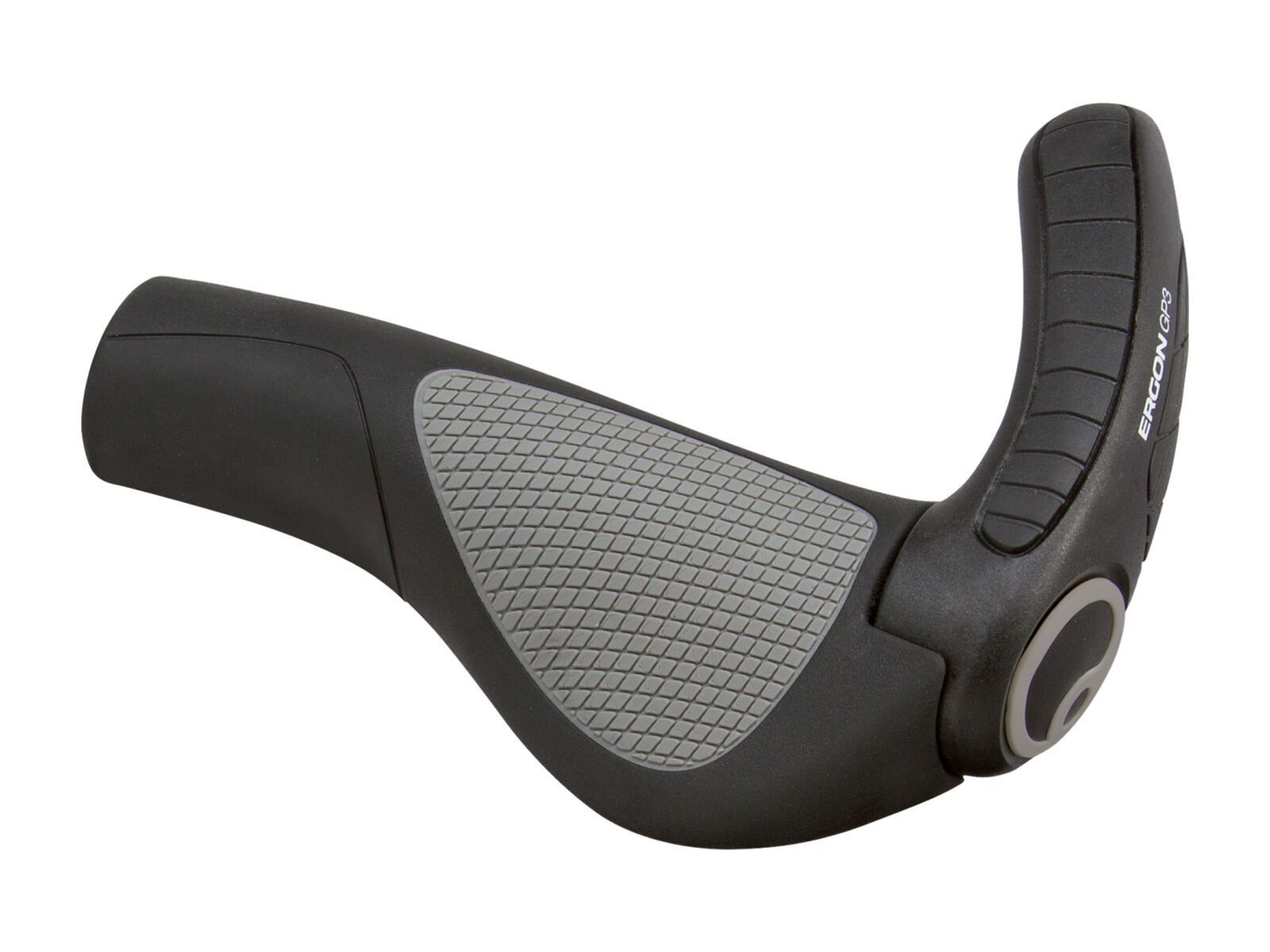 Ergon GP3 Small mit 3-Finger Barend, black - Bild 1