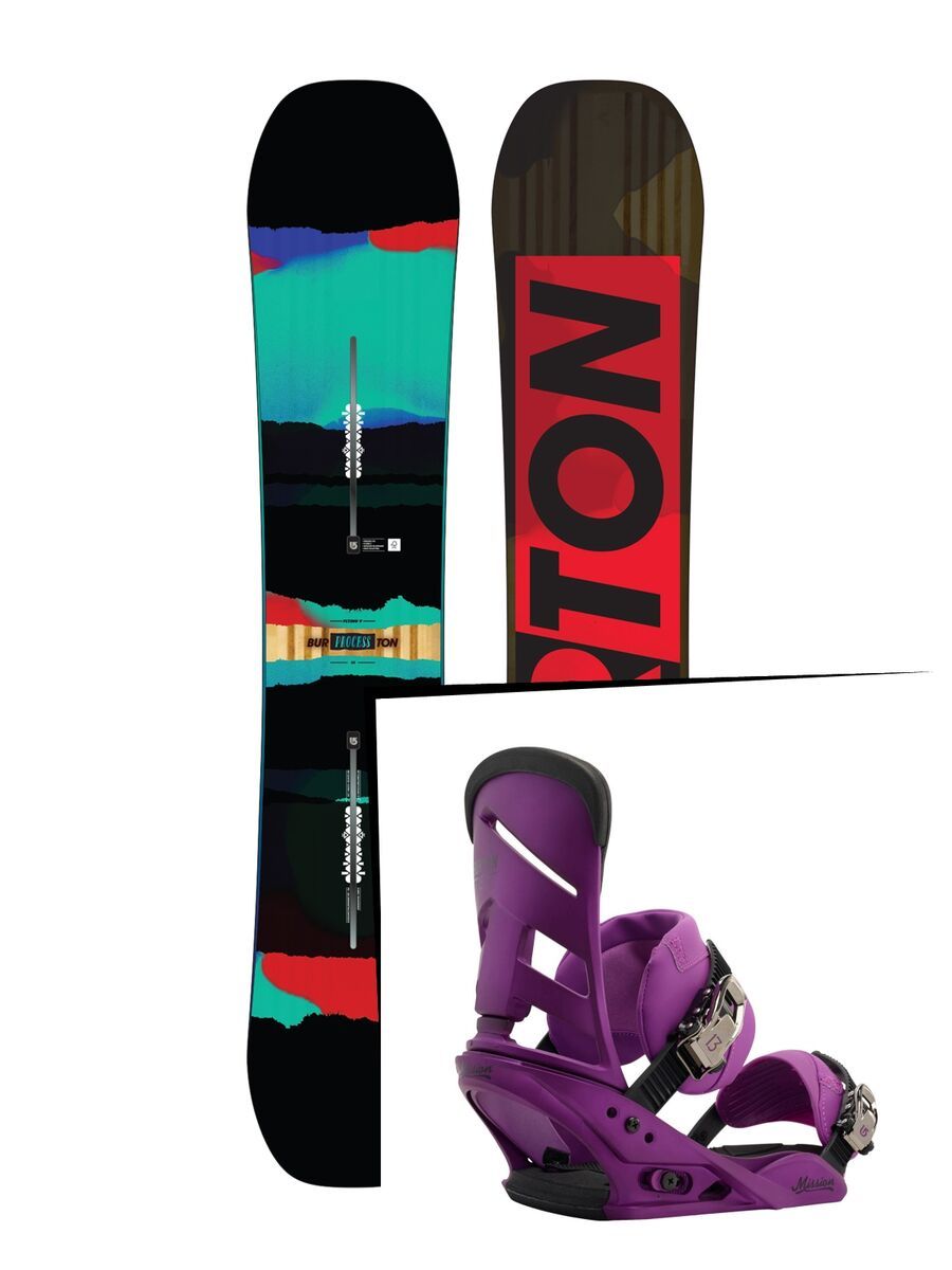 Set: Burton Process Flying V 2016 +  Mission (1191287S) - Bild 1