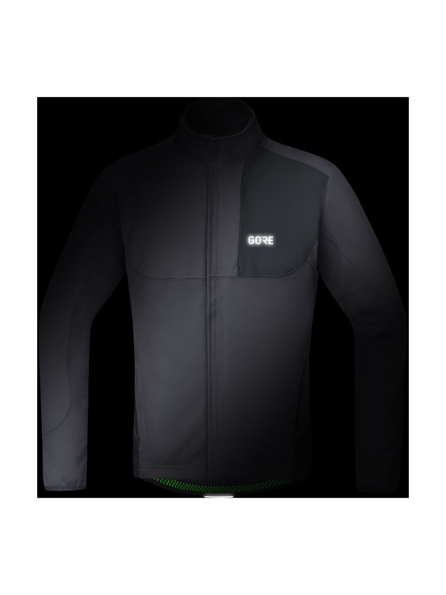 GOREWEAR C5 Gore Windstopper Thermo Trail Jacke, terra grey/black - Bild 4