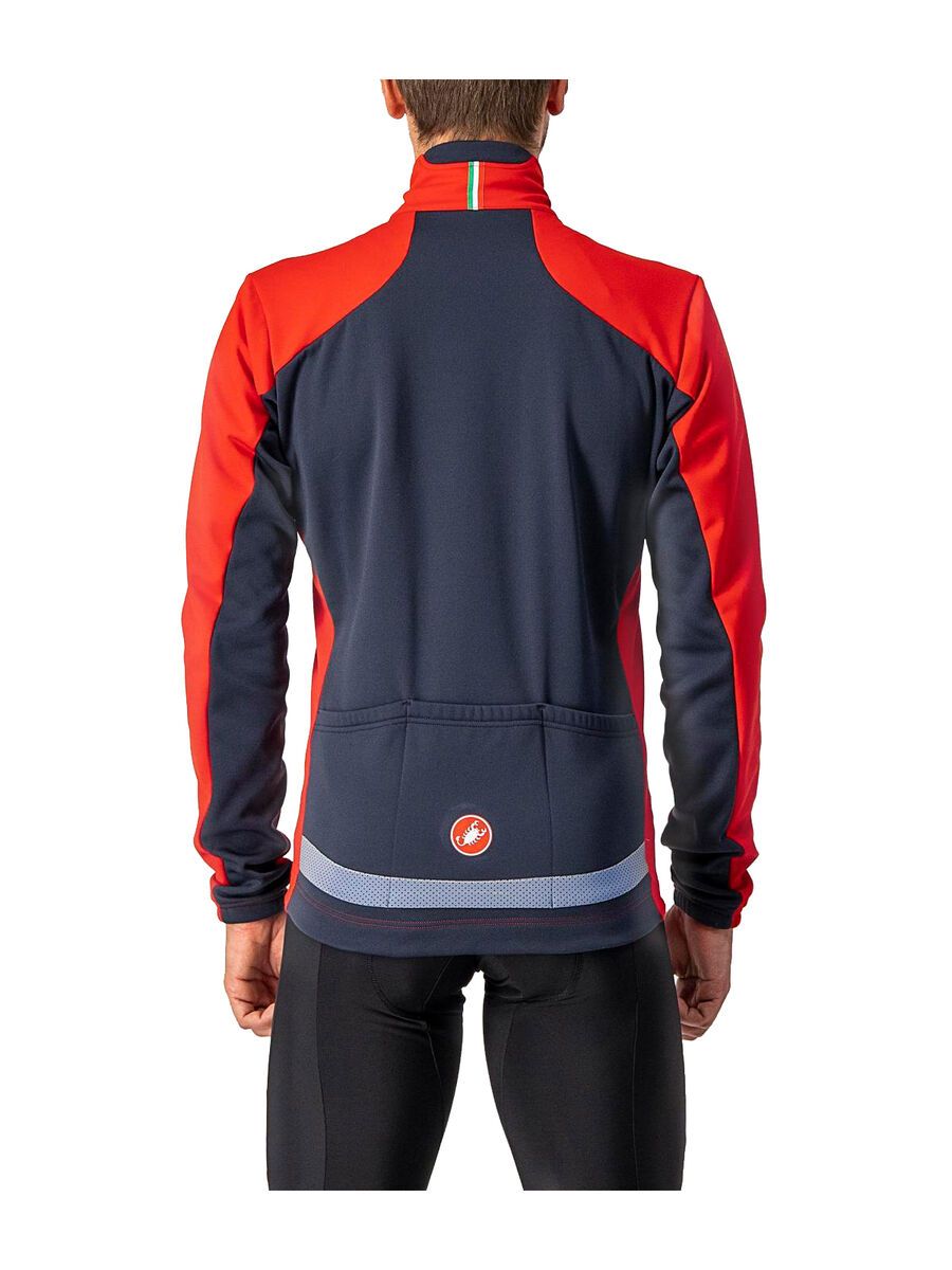 Castelli Transition 2 Jacket, red/savile blue-red reflex - Bild 2