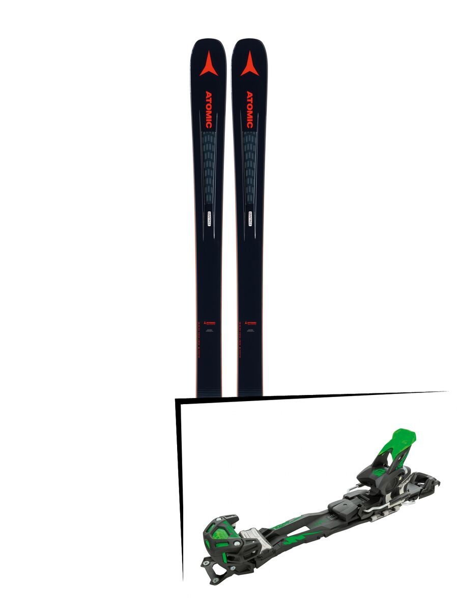 Set: Atomic Vantage 90 TI 2019 + Tyrolia Adrenalin 16 solid black flash green - Bild 1