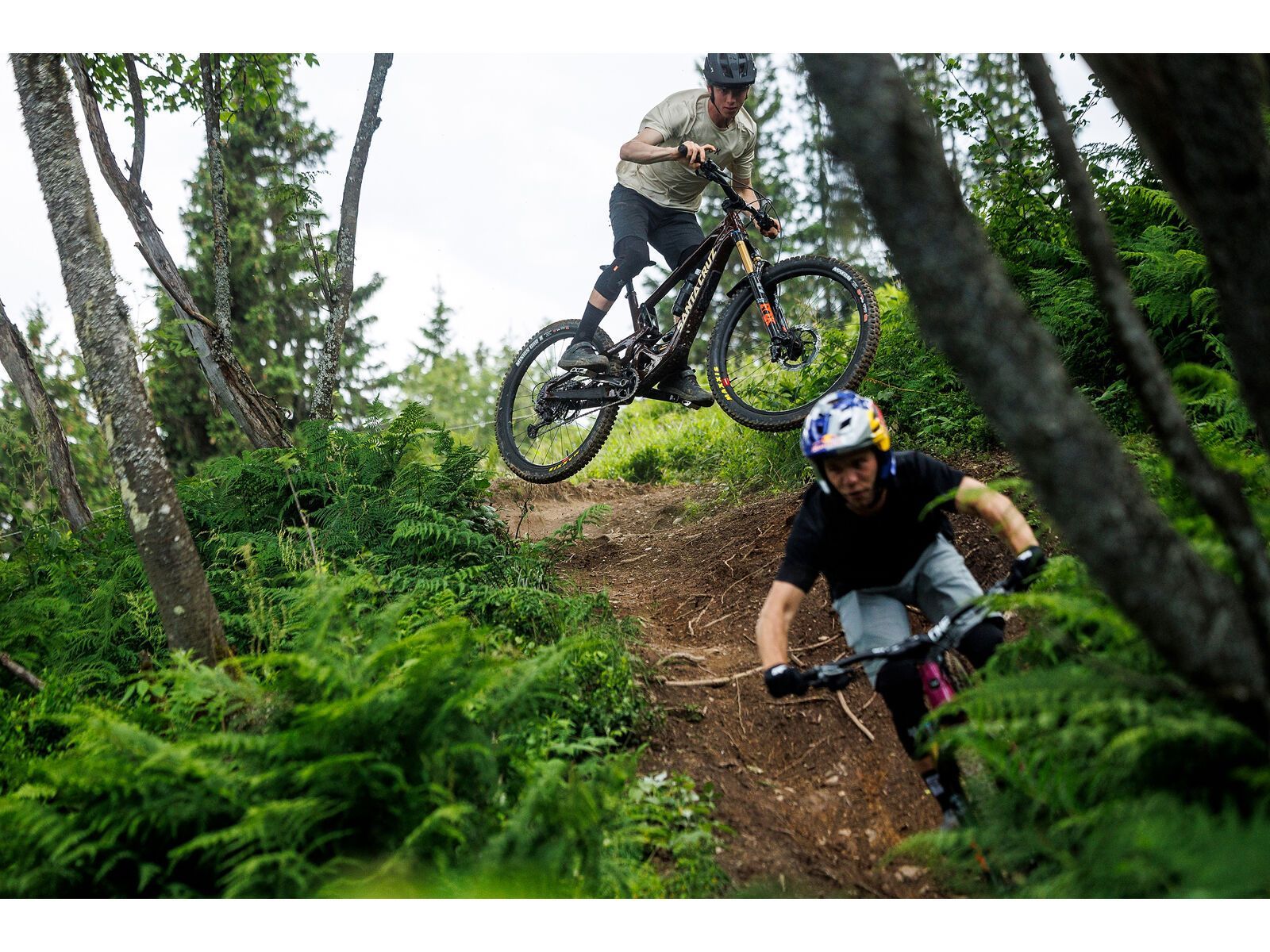 Santa Cruz Bronson CC / X0 AXS / MX, translucent root beer - Bild 17