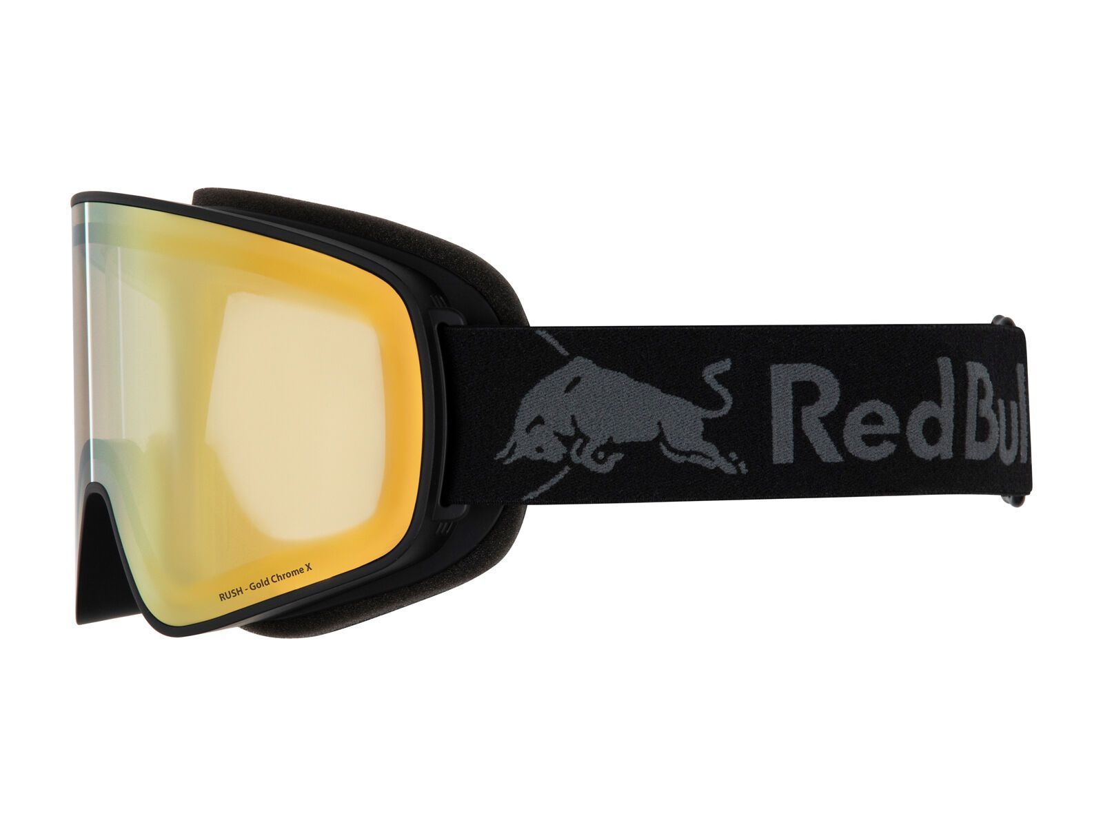 Red Bull Spect Eyewear Rush, Orange-Gold Mirror / black - Bild 1