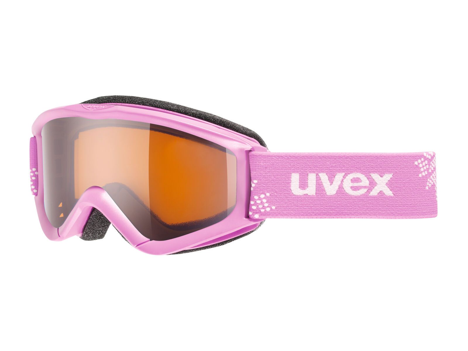 uvex Speedy Pro, pink-snowflake/Lens: lasergold - Bild 1