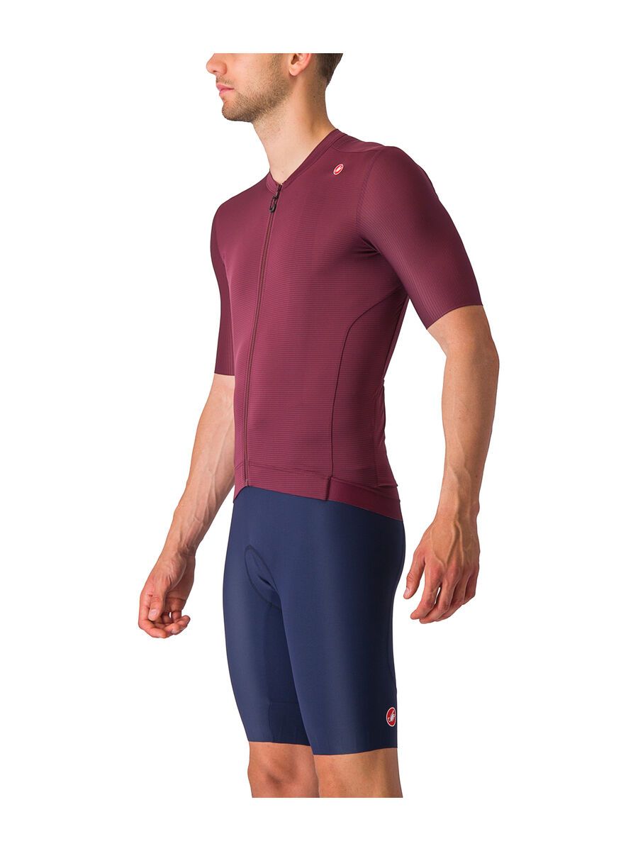 Castelli Espresso Jersey, deep bordeaux/silver moon - Bild 3