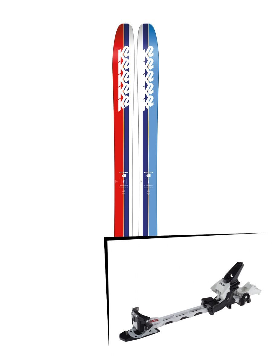 Set: K2 SKI Marksman 2019 + Hagan Z02 - Bild 1