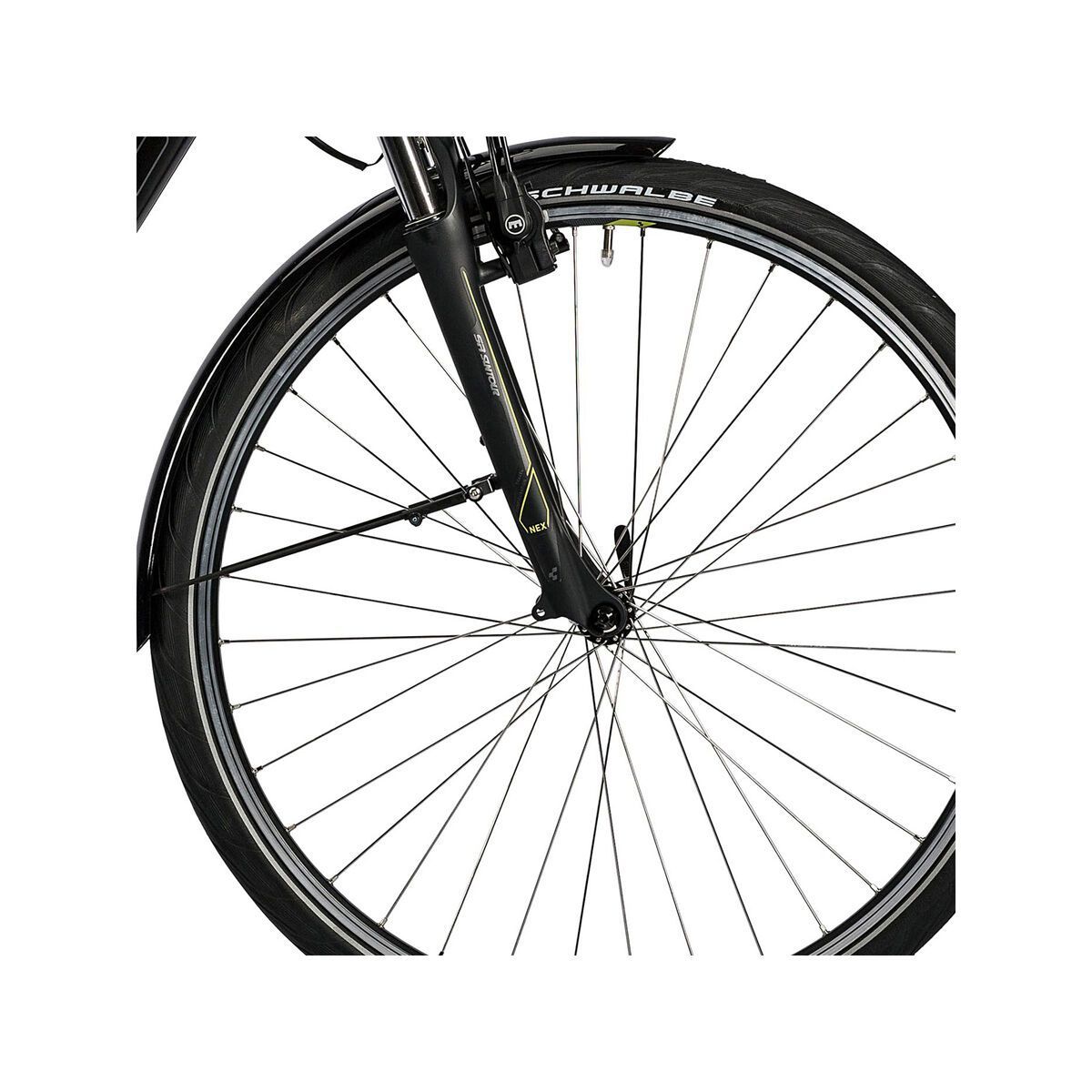 Cube Travel Hybrid 500 Easy Entry, black´n´lime - Bild 2