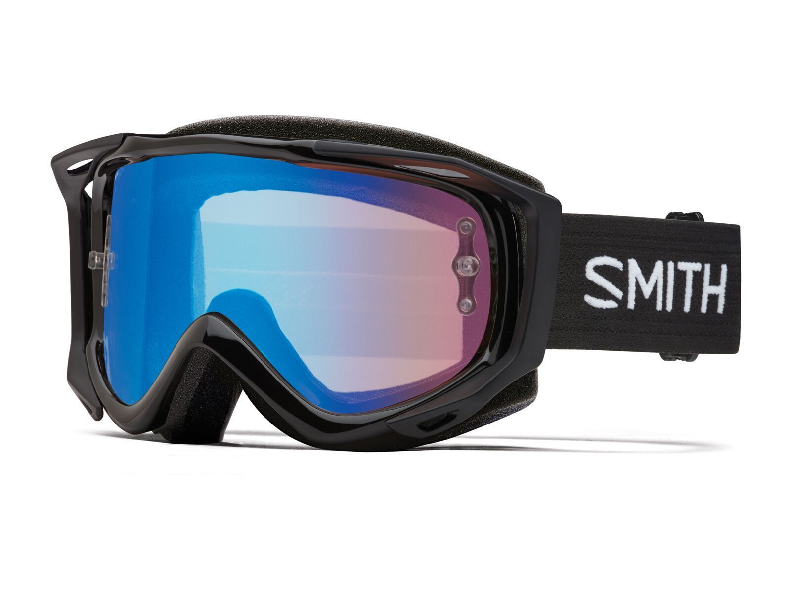 Smith Fuel V.2 inkl. Wechselscheibe, black/Lens: contrast rose flash - Bild 1