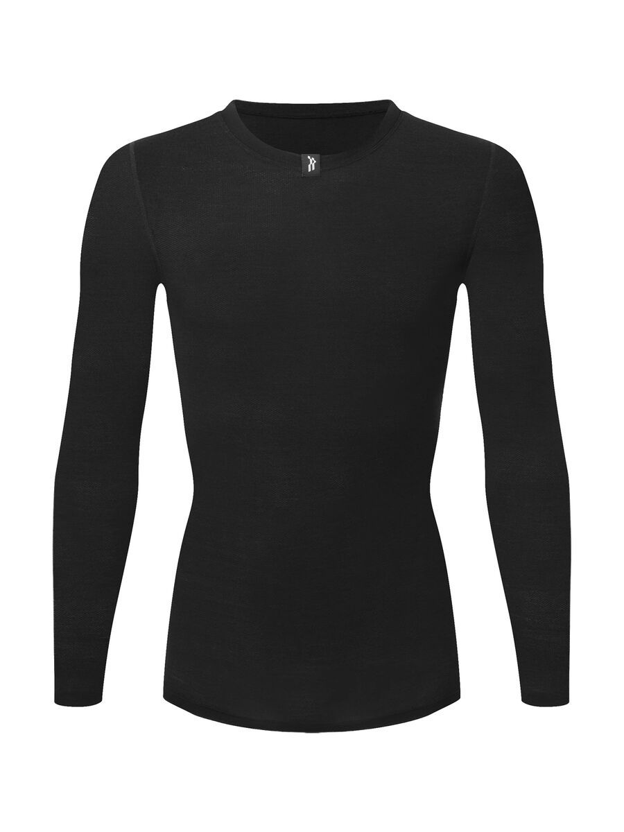 Le Col ARC Merino Long Sleeve Base Layer, black - Bild 1