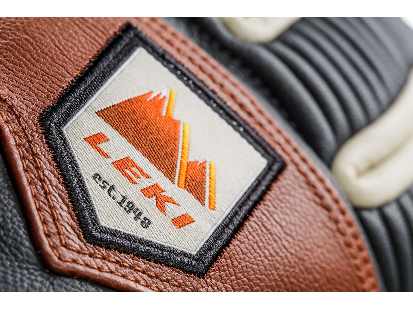 Leki Patrol 3D Lobster, graphite/off white/maroon - Bild 4