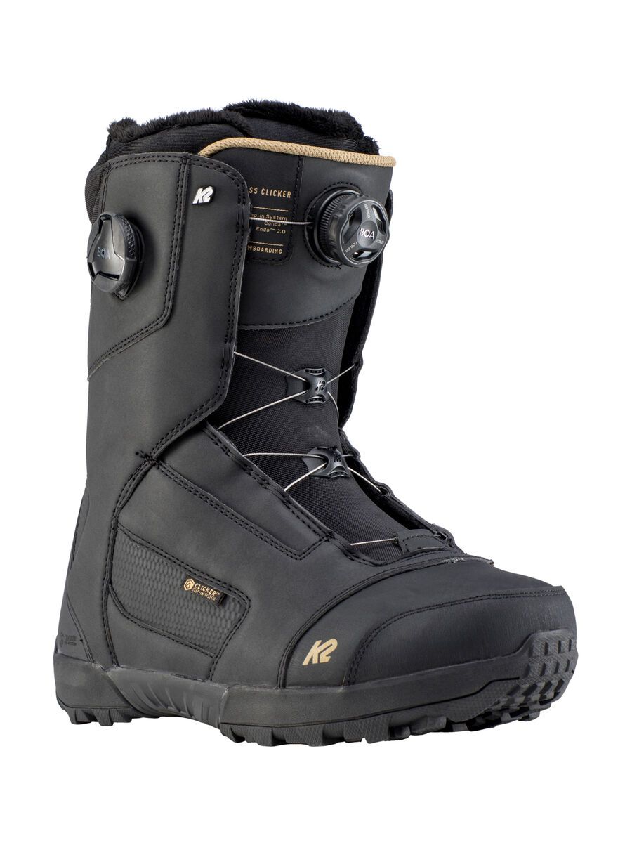 *** 2. Wahl *** K2 Compass Clicker 2020, black - Snowboardschuhe | Größe 27.5 // 42.5 - Bild 1