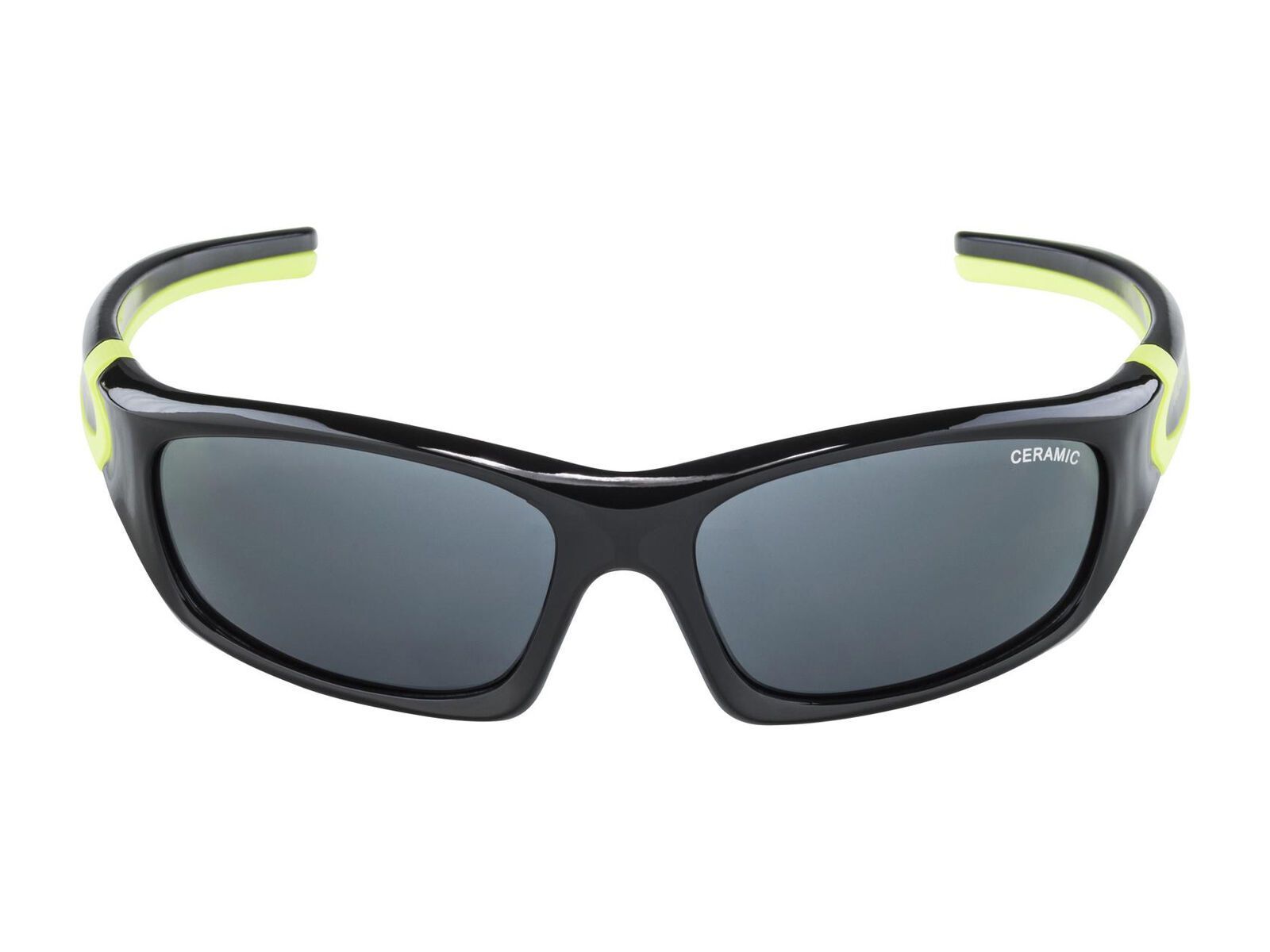 Alpina Flexxy Teen, Ceramic Black Mir / black/neon yellow gloss - Bild 2