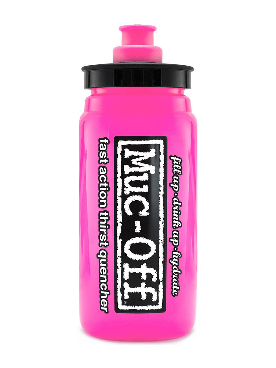 Muc-Off Elite Custom Fly Water Bottle 550 ml, pink - Bild 1