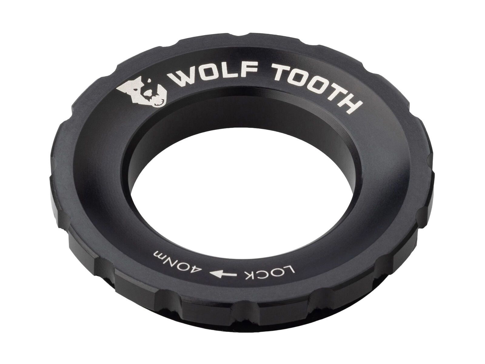 Wolf Tooth Centerlock Rotor Lockring - Außenverzahnung, black - Bild 1