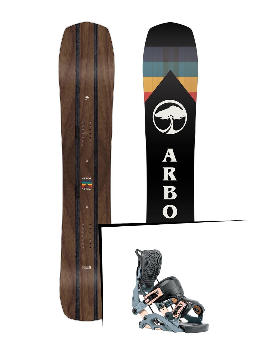 Set: Arbor A-Frame 2019 + Flow Omni spacegrey - Bild 1