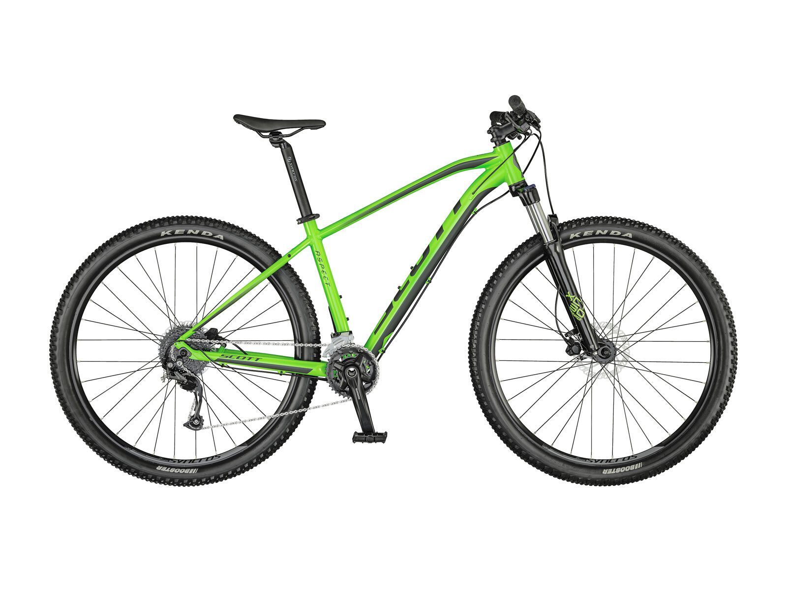 Scott Aspect 750, smith green/dark grey - Bild 1