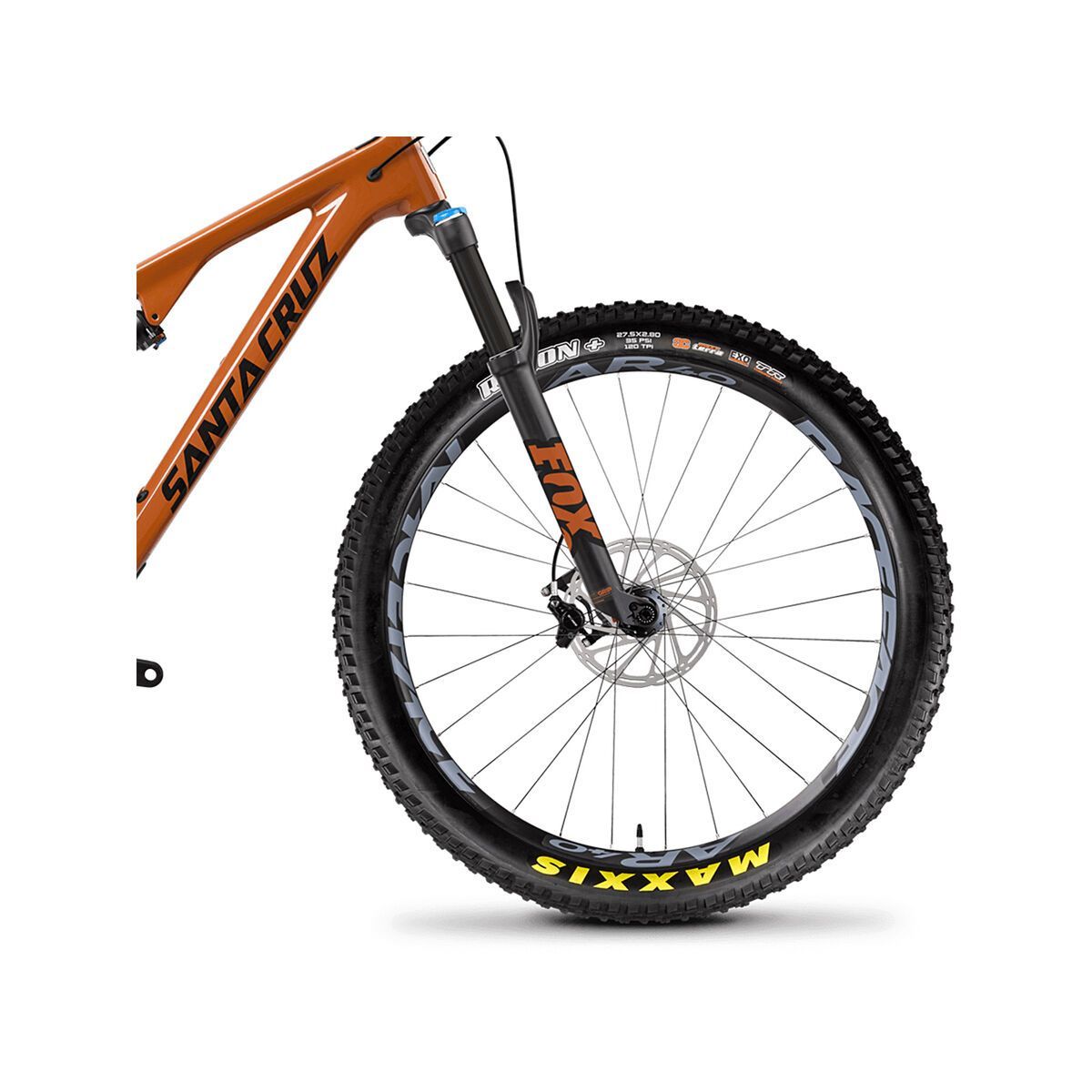 Santa Cruz Tallboy C R 27.5 Plus, gloss rust and black - Bild 3