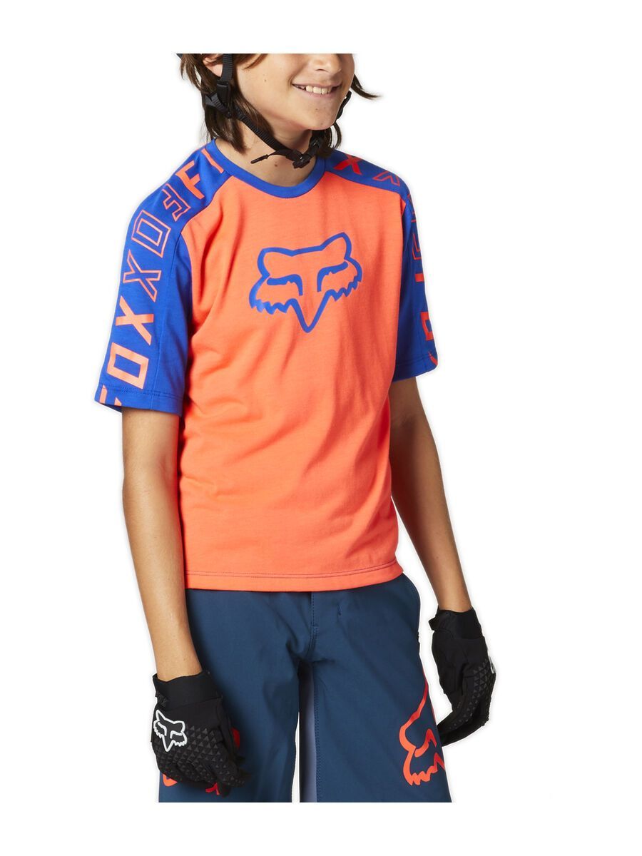 Fox Youth Ranger Drirelease SS Jersey, atomic punch - Bild 1
