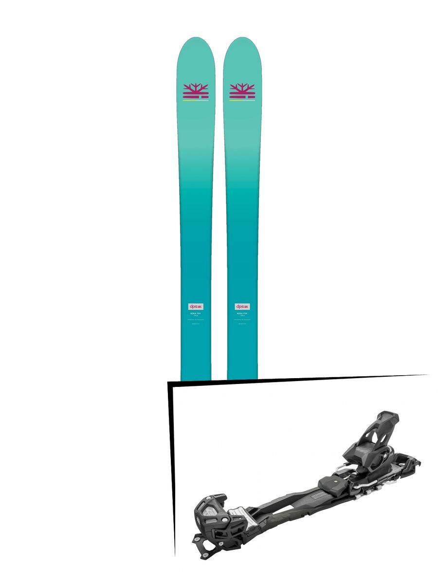 Set: DPS Skis Nina F99 Foundation 2018 + Tyrolia Adrenalin 13 AT solid black - Bild 1