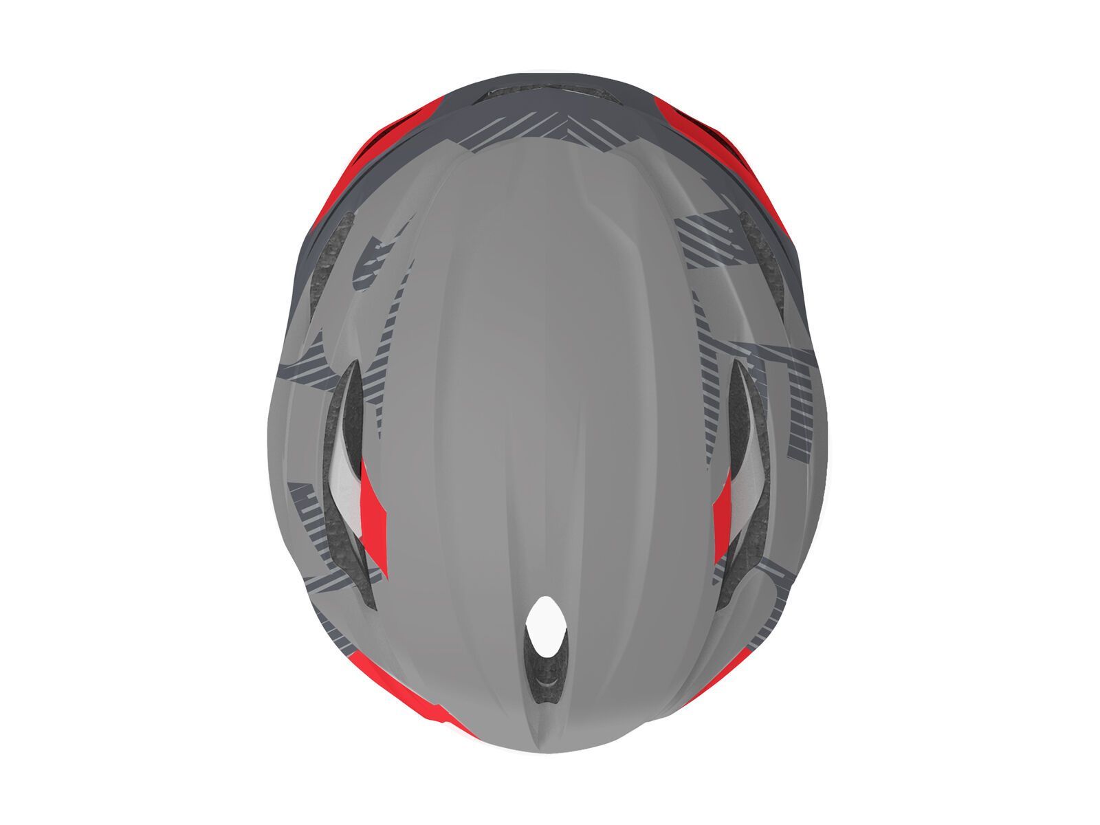 Bell Z20 Aero MIPS, matte/gloss gray/crimson - Bild 2