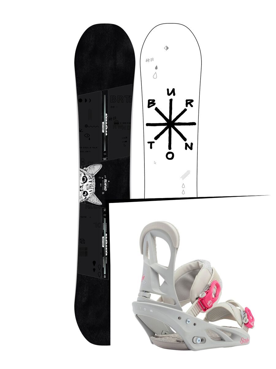 Set: Burton Rewind 2019 +  Scribe (1191374S) - Bild 1