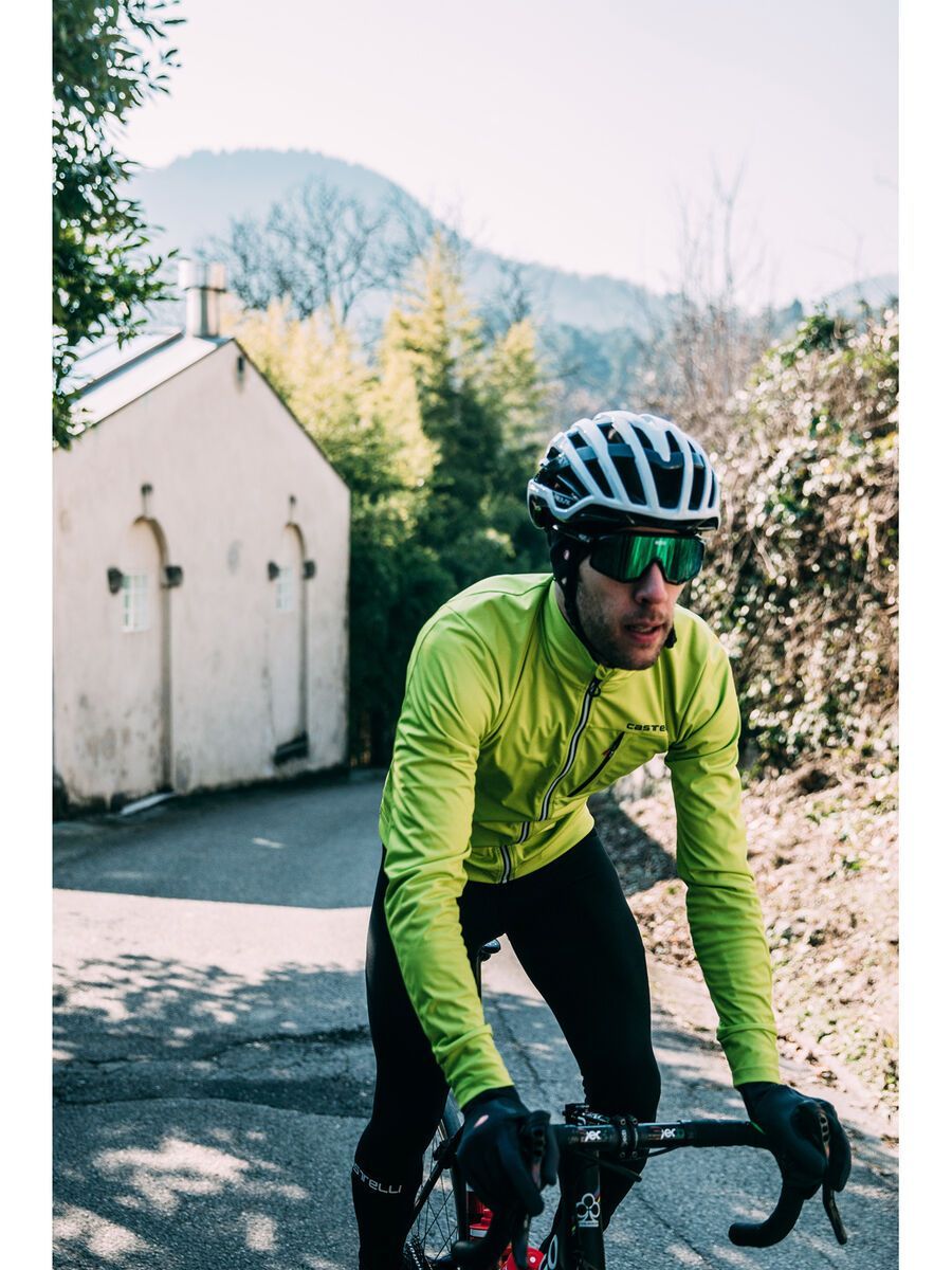 Castelli Go Jacket, chartreuse/dark gray - Bild 9