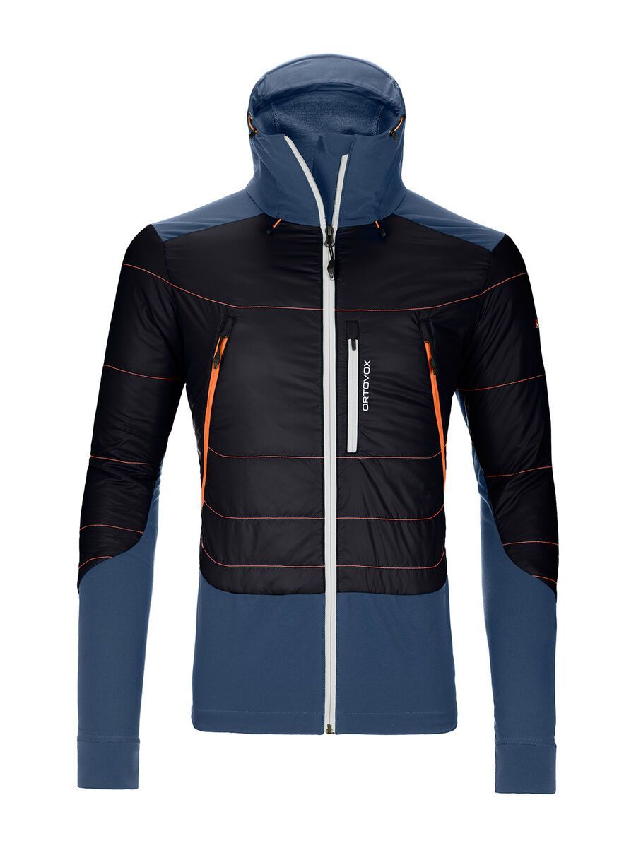 Ortovox Swisswool Piz Palü Jacket M, black raven - Bild 1