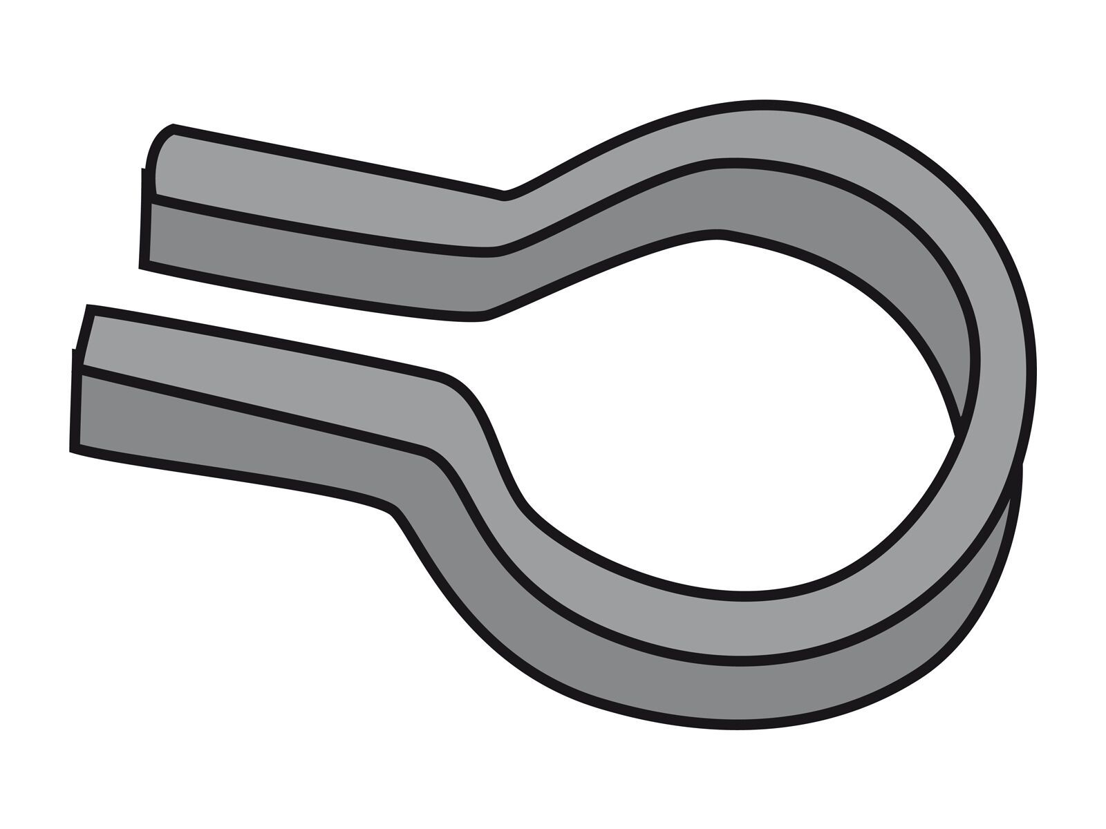 Vaude Spannbügel für Lenkeradapter 31,8 mm - Bild 1