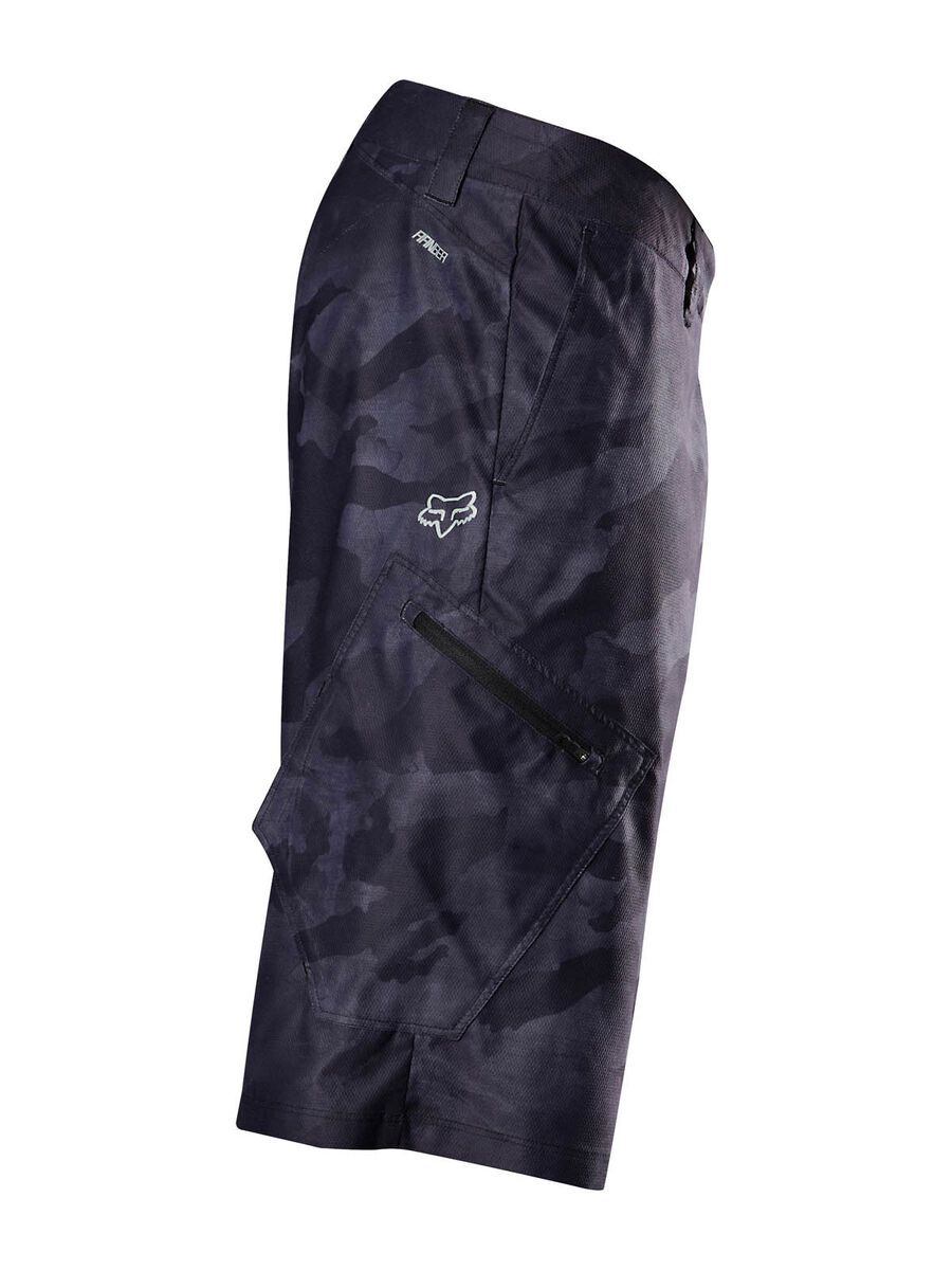 Fox Ranger Cargo Prints Short, black camo - Bild 3