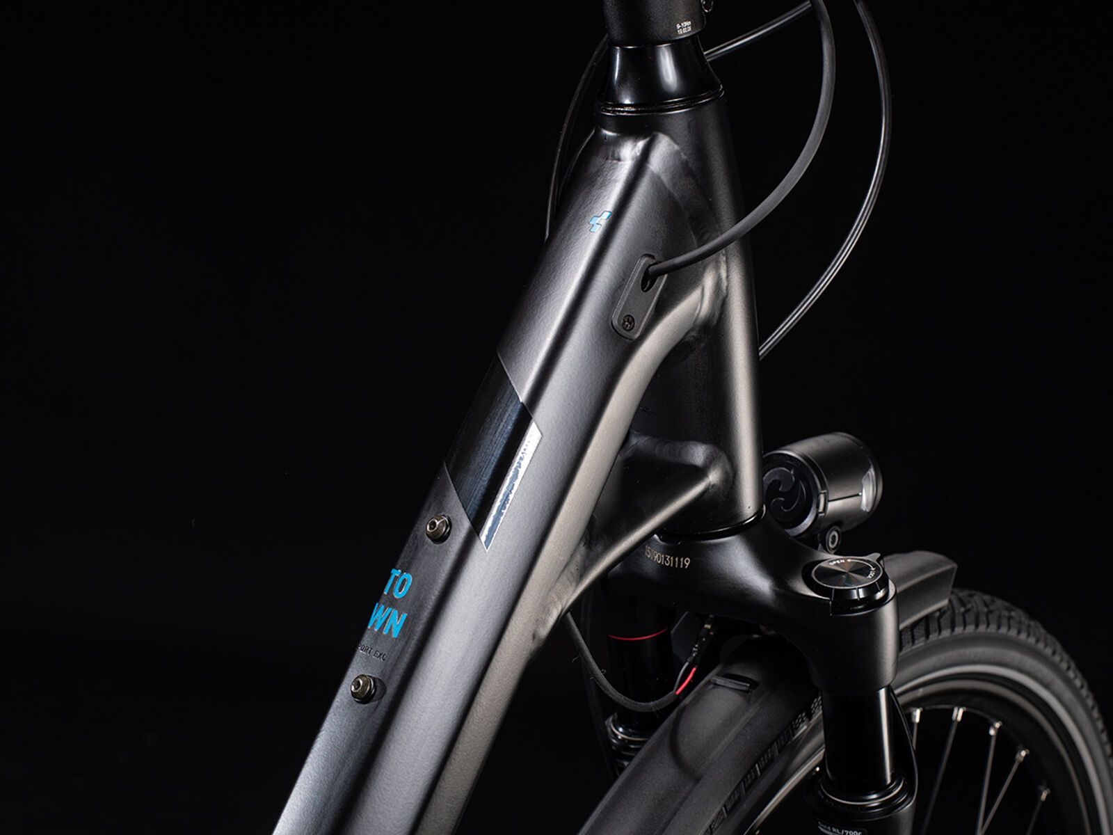 Cube Town Sport Hybrid EXC, black´n´blue - Bild 6