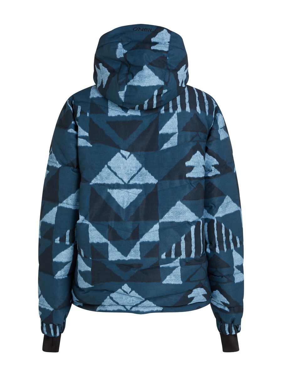 O’Neill Z.E.N. Puffer Hybrid Jacket Women, blue triangle ikat - Bild 3