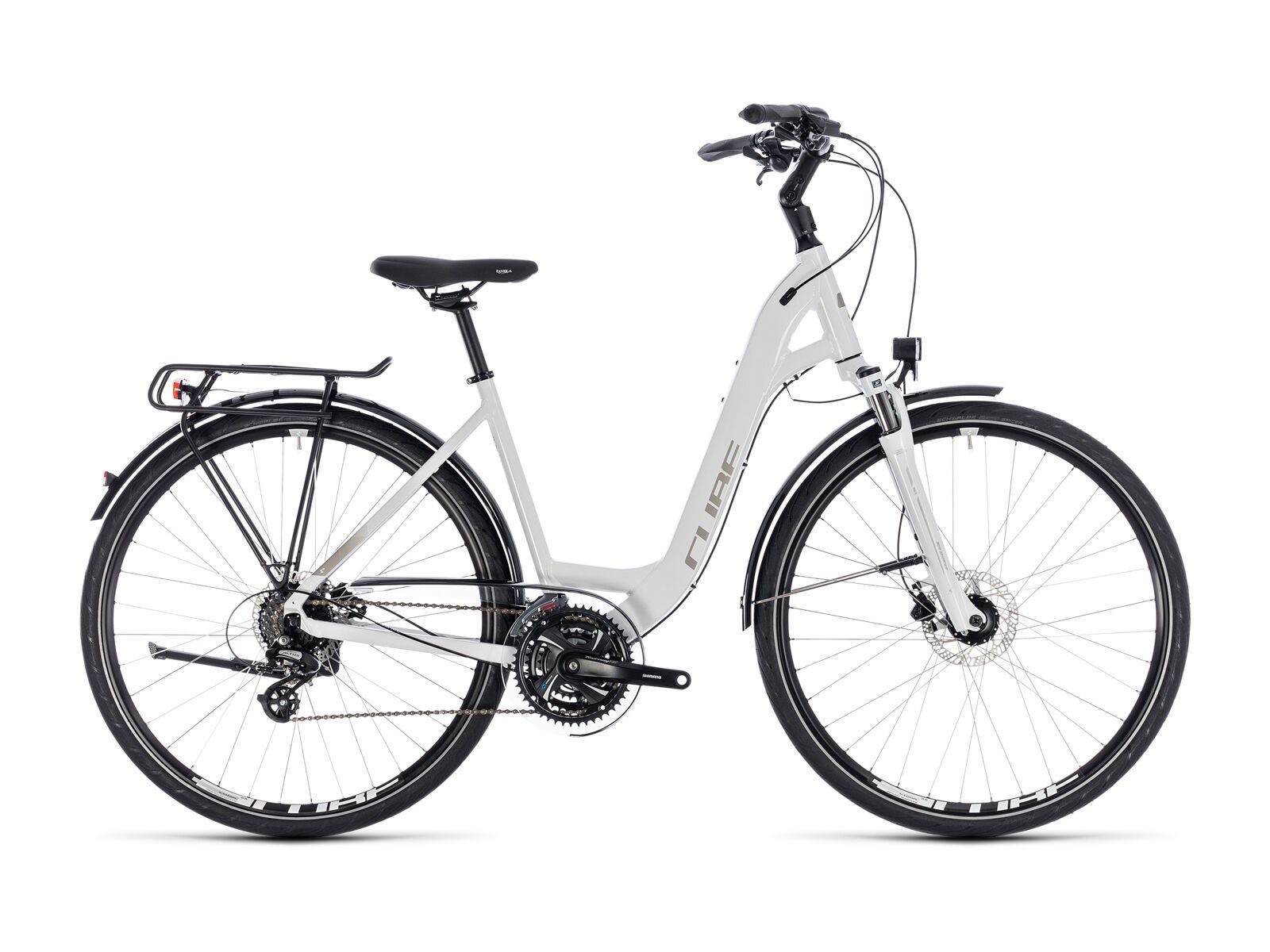 Cube Touring Pro Easy Entry, white´n´silver - Bild 1