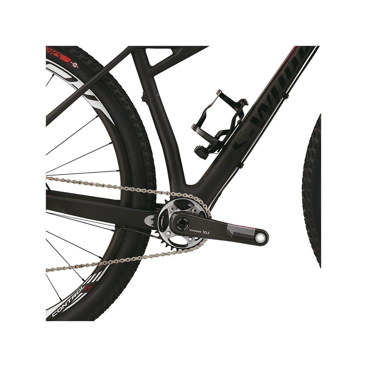 Specialized S-Works Fate Carbon, Satin Carbon/Gloss Flo Red/Gloss Black - Bild 3