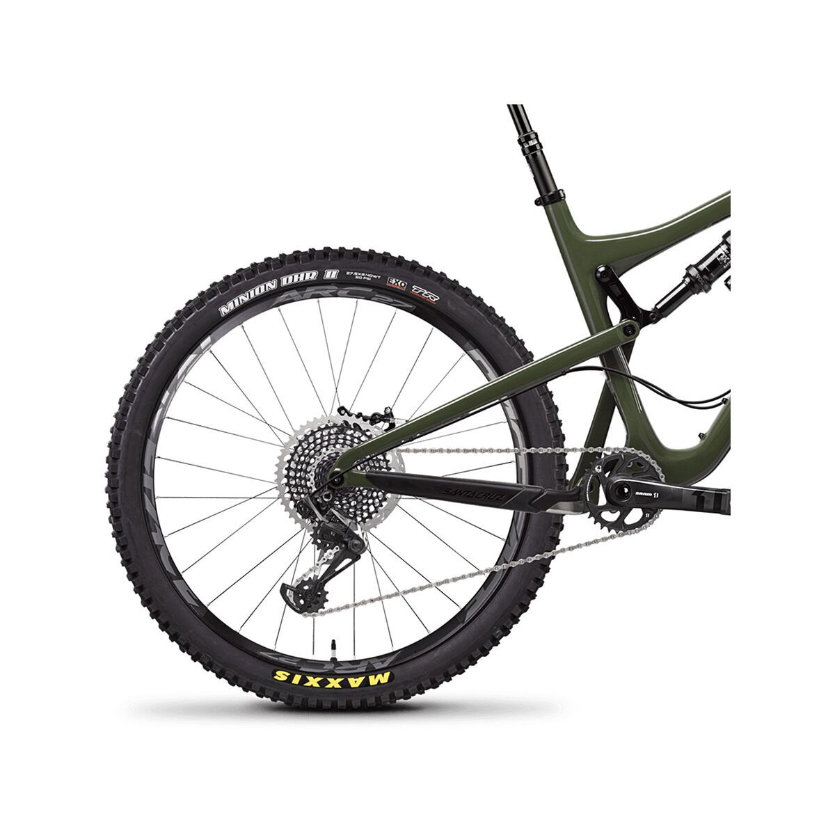 Santa Cruz Bronson CC X01, gloss olive and black - Bild 5