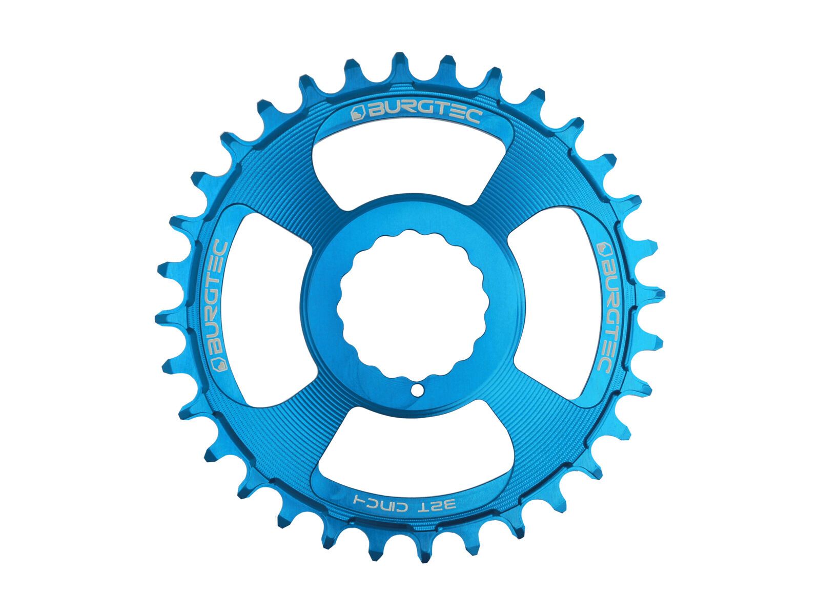 Burgtec Cinch Thick Thin Chainring, deep blue - Bild 1