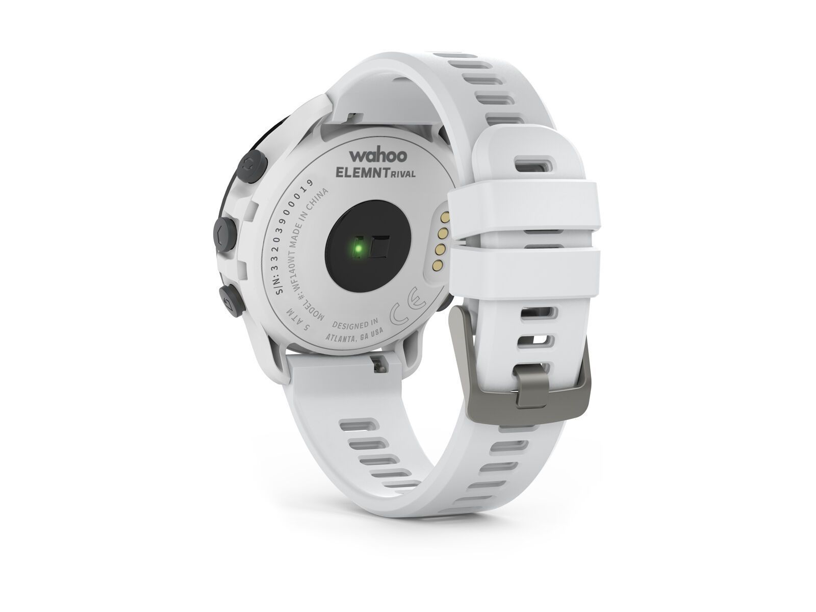 Wahoo Fitness Elemnt Rival Multisport GPS Watch, kona white - Bild 7