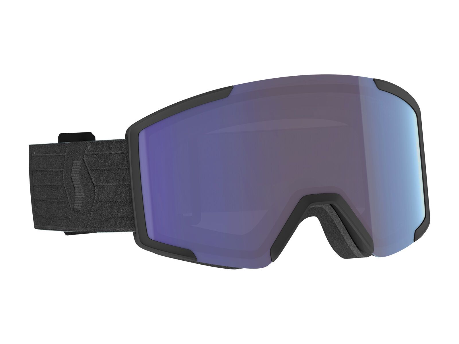 Scott Shield - Enhancer Blue Chrome, black - Bild 1