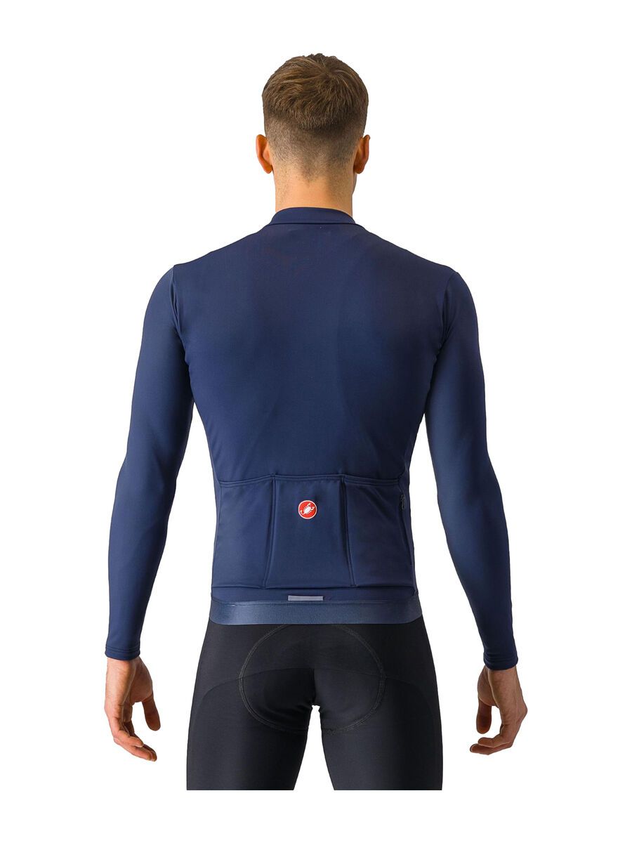 Castelli Espresso Thermal Jersey, belgian blue - Bild 2