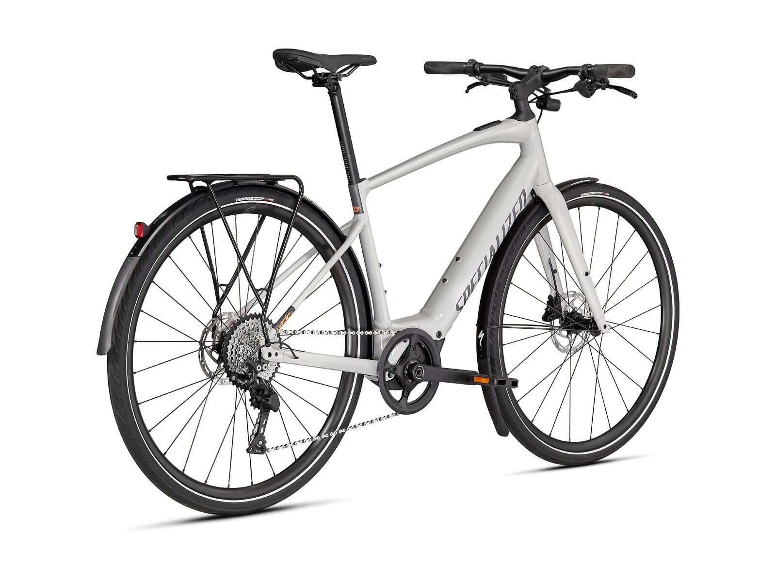 Specialized Turbo Vado SL 4.0 EQ, grey/acid lava/black - Bild 3