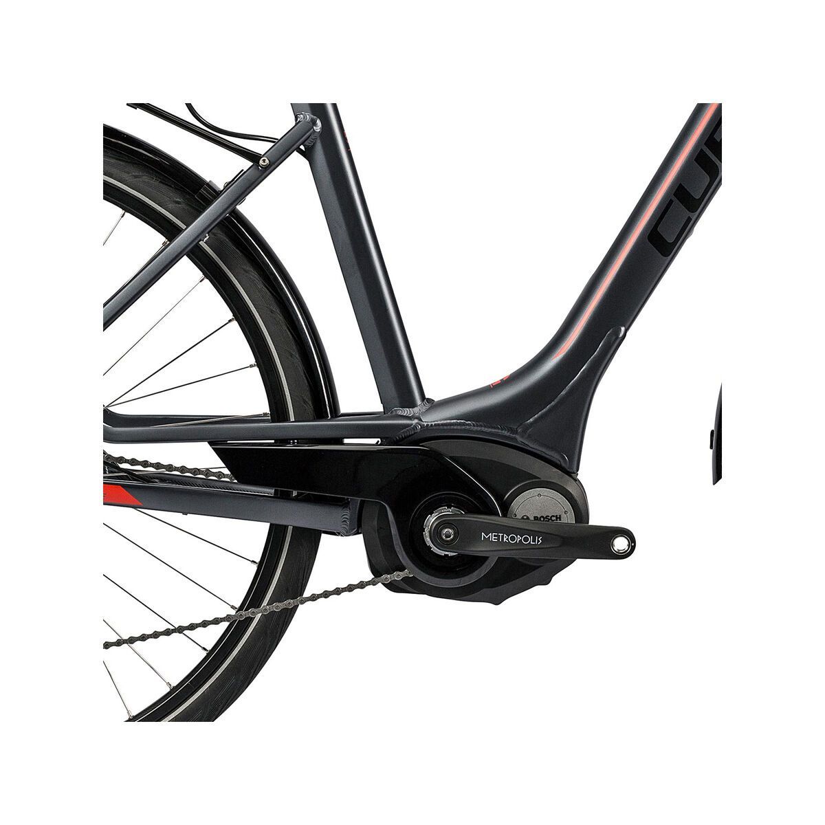 Cube Touring Hybrid 500 Easy Entry, grey´n´red - Bild 3